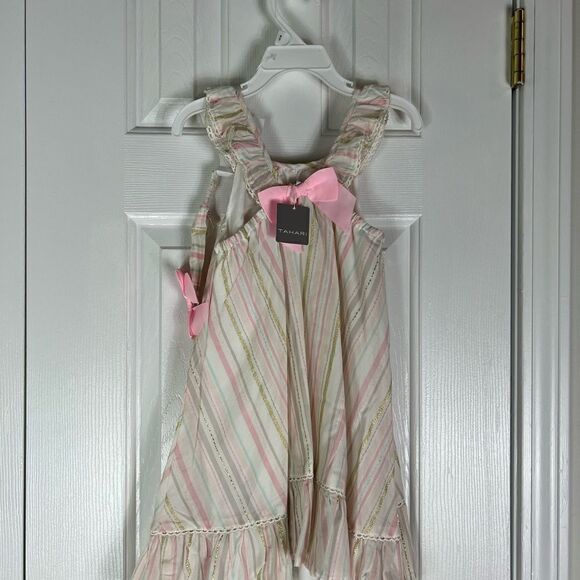NWT Tahari 2pc Girls Dress Size 4t - Picture 2 of 3